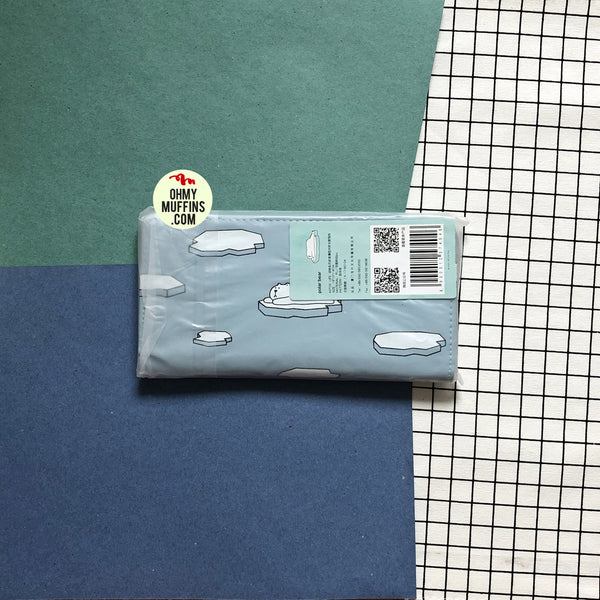 Lovely Animal [Polar Bear] Long Wallet By Kiitos Life