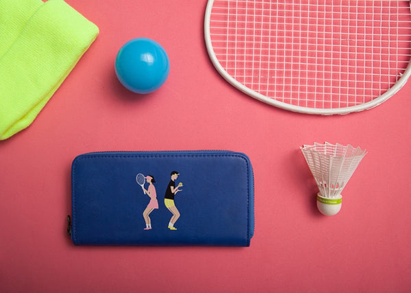 Lovers Long Wallet by YIZI X KOMESHOP - OUT OF PRODUCTION