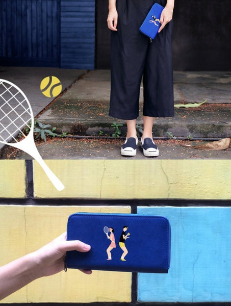 Lovers Long Wallet by YIZI X KOMESHOP - OUT OF PRODUCTION