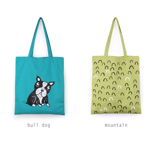 Printed Tote Bag by MOMO