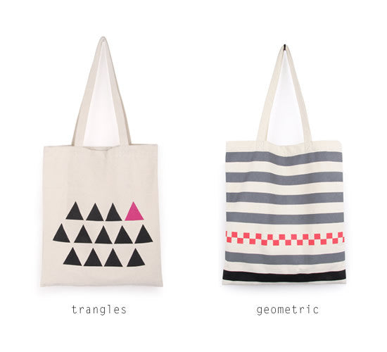 Printed Tote Bag by MOMO