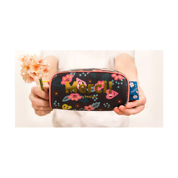 Merci [Black] Pencil Case By Bentoy