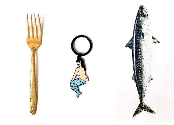 Mermaid Key Chain by YIZI STORE