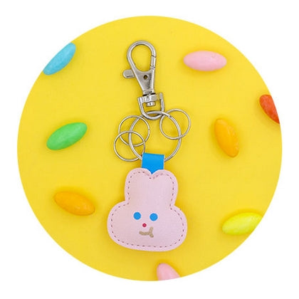 Mini Leather Bag [Bunny] Key Chain By U-Pick