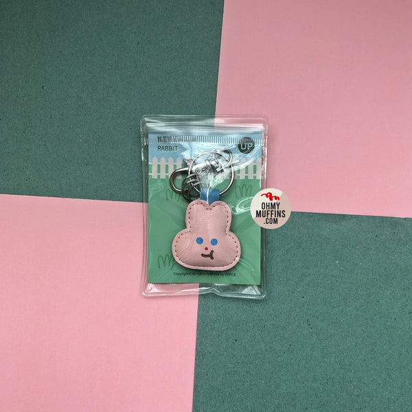 Mini Leather Bag [Bunny] Key Chain By U-Pick