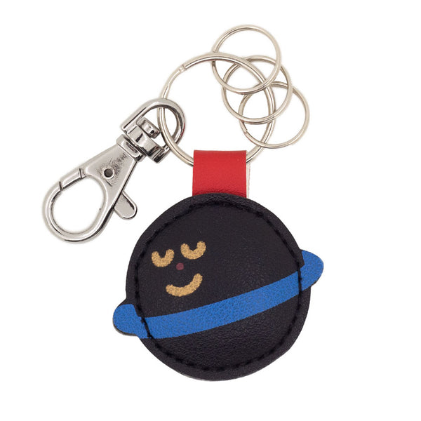 Mini Leather Bag [Planet] Key Chain By U-Pick