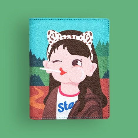 Princess Mona Lisa Passport Cover By Bentoy
