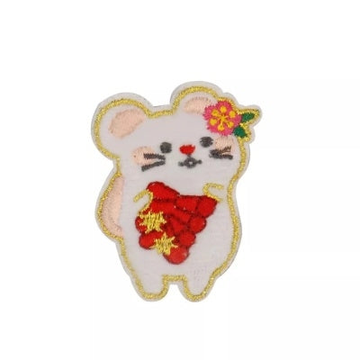 Mouse Firecracker Brooch By U-Pick