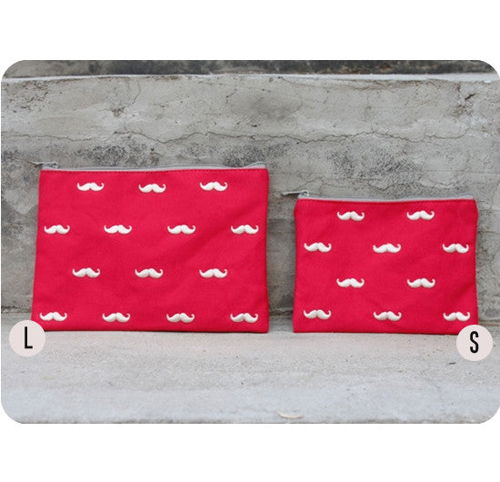 Moustache Pouch by U-Pick - OUT OF PRODUCTION