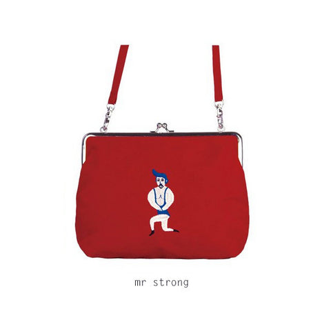 Ball Clasp (Mr Strong) Pouch by YIZI - OUT OF PRODUCTION