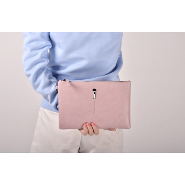 Music [Microphone] Flat Case Pouch By Kiitos Life
