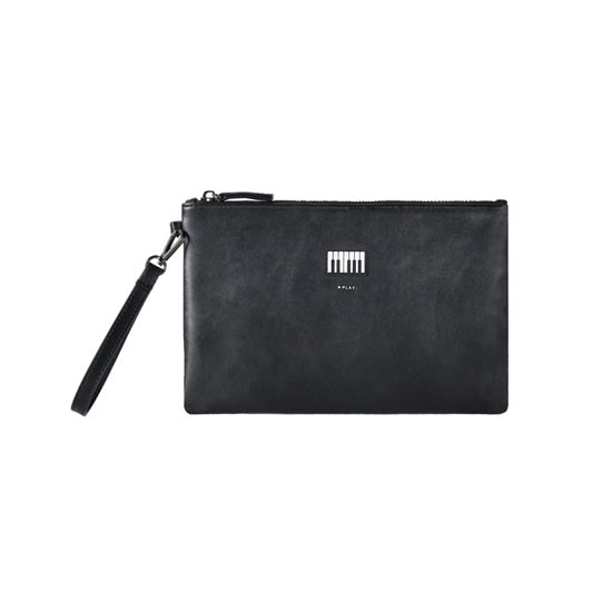Music [Piano] Flat Case Pouch By Kiitos Life