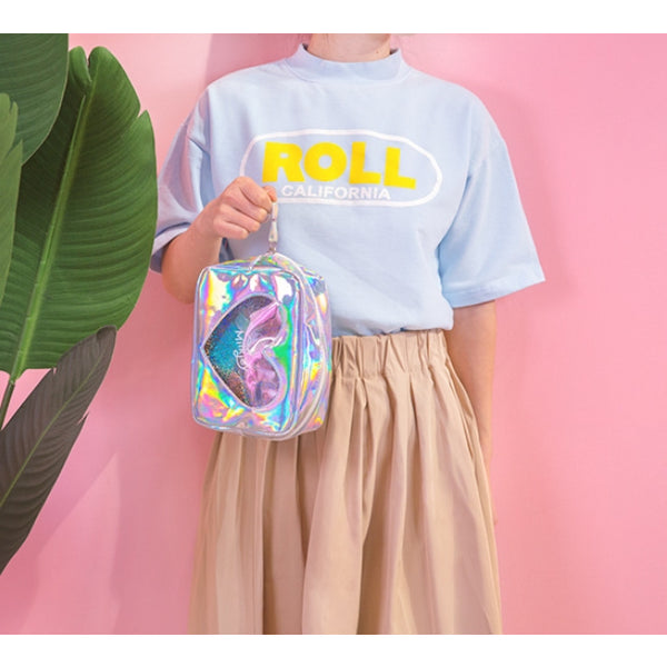 My Sparkle Heart [Holographic] Box Pouch By Milkjoy