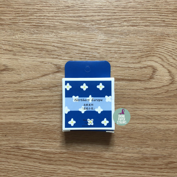 Northern Europe Little Flowers Washi Tape