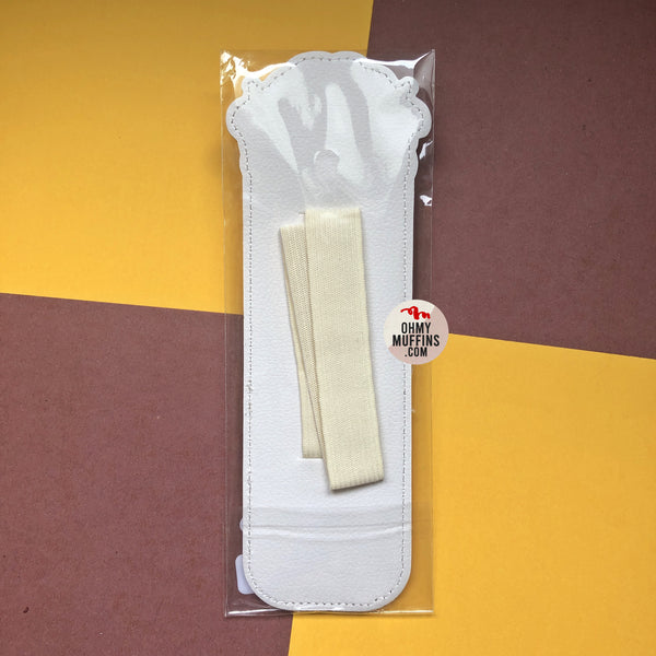 Notebook Pencil Case [Bruin Bear] With Elastic Strap By Milkjoy