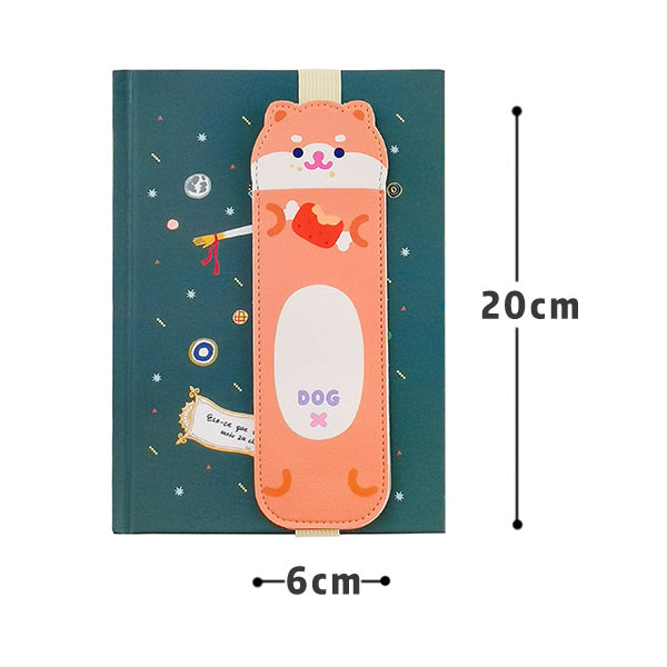 Notebook Pencil Case [Bruin Bear] With Elastic Strap By Milkjoy