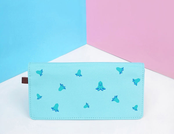 Canvas Long Wallet By 小野 Xaoye