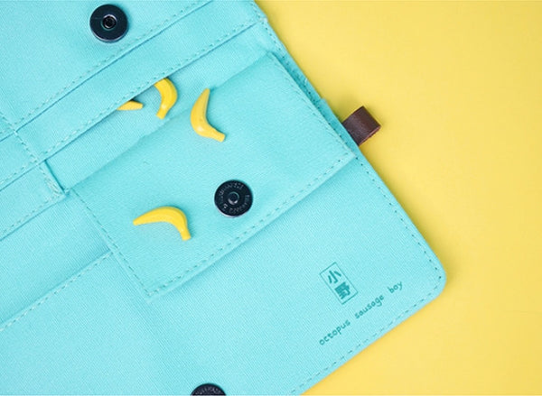 Canvas Long Wallet By 小野 Xaoye