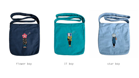 Oh Man Tote Bag by Kiitos Life - OUT OF PRODUCTION