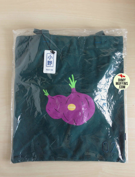 Vegetable [Onion] Tote Bag By 小野 Xaoye
