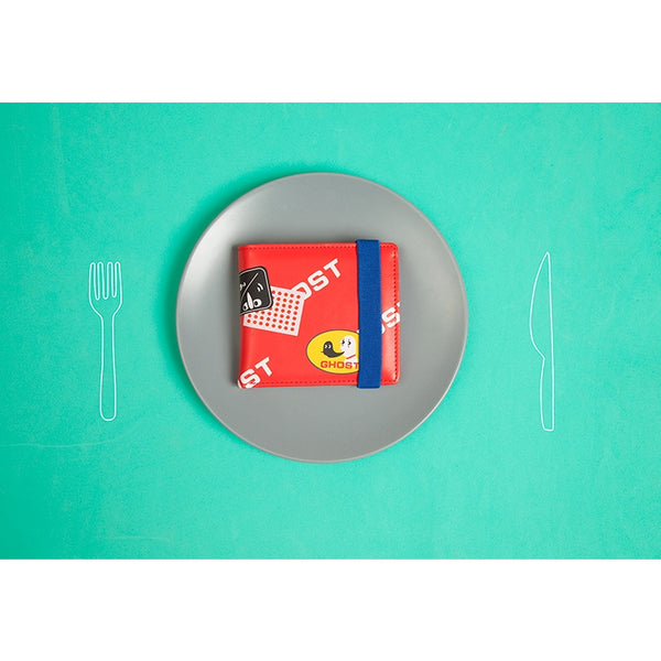 Little Monster [Red] Short Wallet By YIZI STORE X KOMESHOP