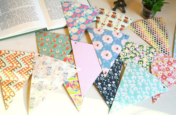 Paper Bunting Flags by Bentoy
