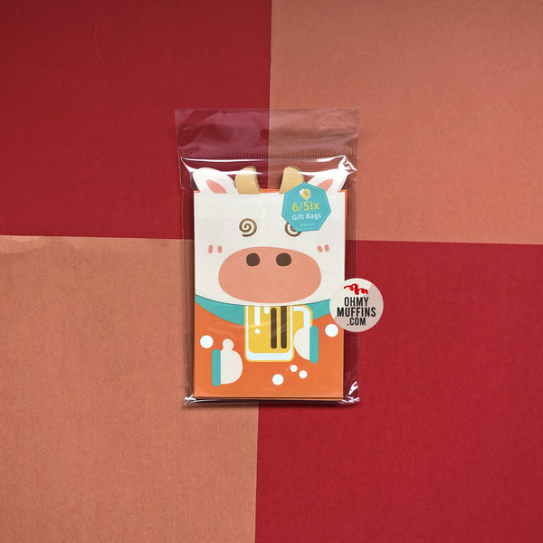 Cute Ox [Beer] Red Packets By U-Pick