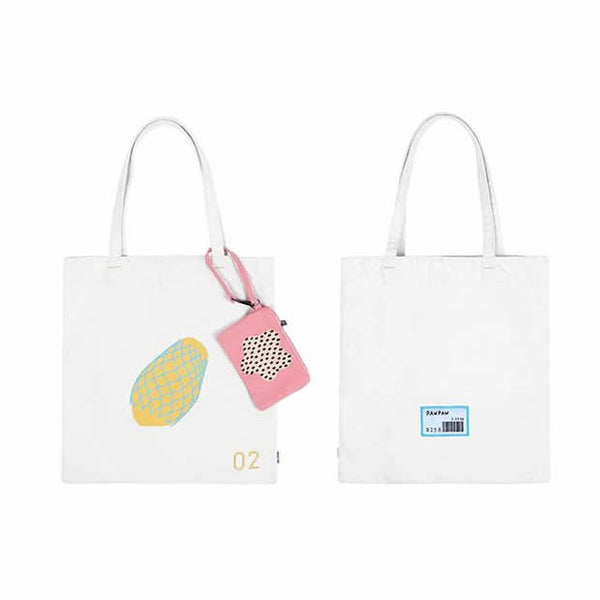 Fruit Papaya Tote Bag By 小野 Xaoye