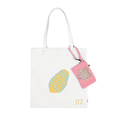 Fruit Papaya Tote Bag By 小野 Xaoye