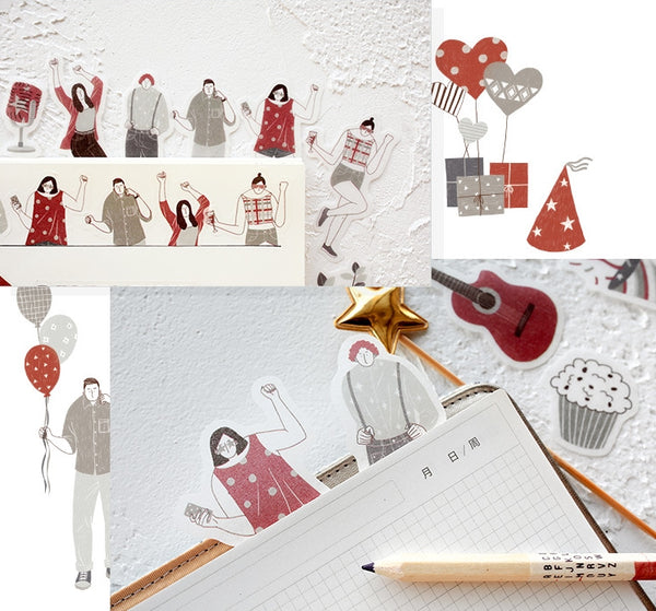 Elegant Party Night Sticker Pack
