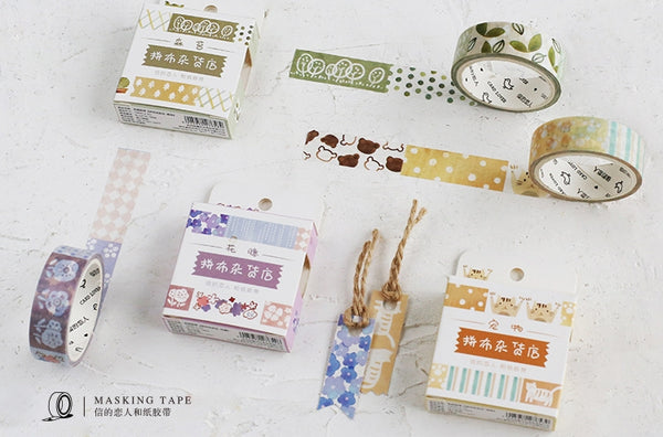 Patchwork [Forest] Washi Tape