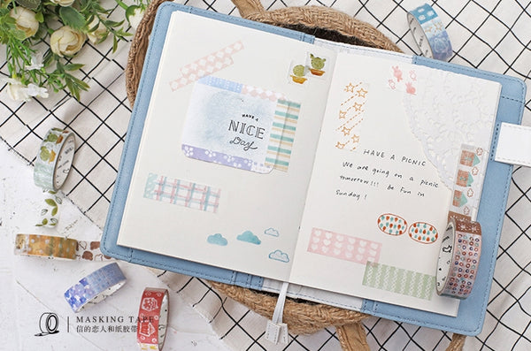 Patchwork [House] Washi Tape