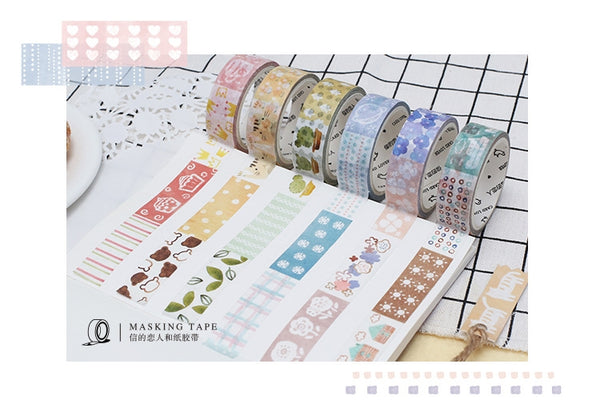 Patchwork [Forest] Washi Tape