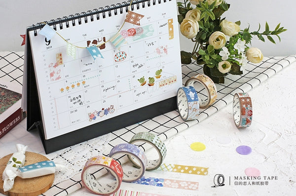 Patchwork [Animals] Washi Tape