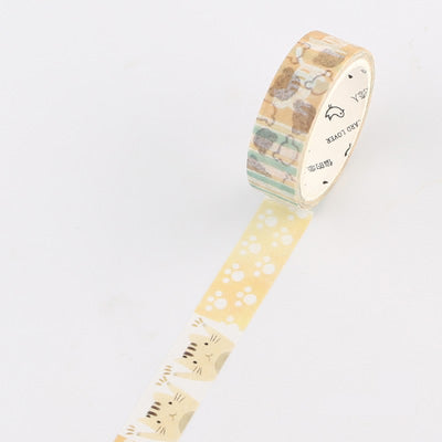 Patchwork Animals Washi Tape