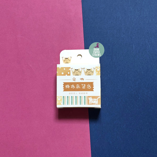Patchwork Animals Washi Tape