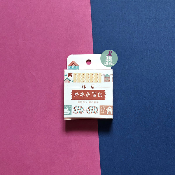 Patchwork House Washi Tape