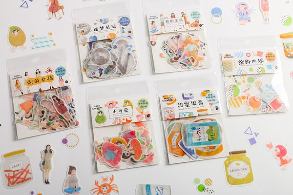 Pattern [Little Cutie] Deco Stickers Pack