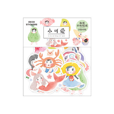 Pattern Little Cutie Deco Stickers Pack