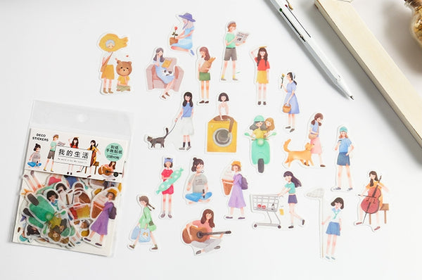 Pattern [My Life] Deco Stickers Pack