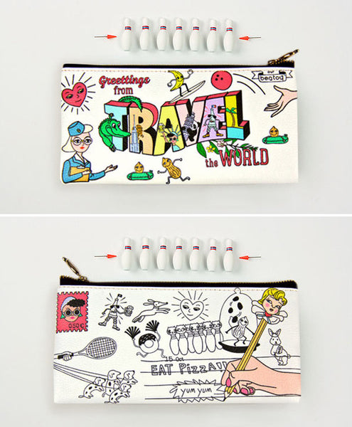 Travel Pencil Case by Bentoy