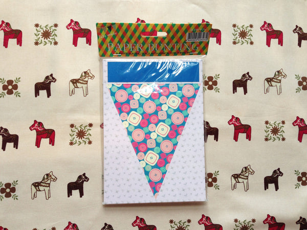 Paper Bunting Flags by Bentoy