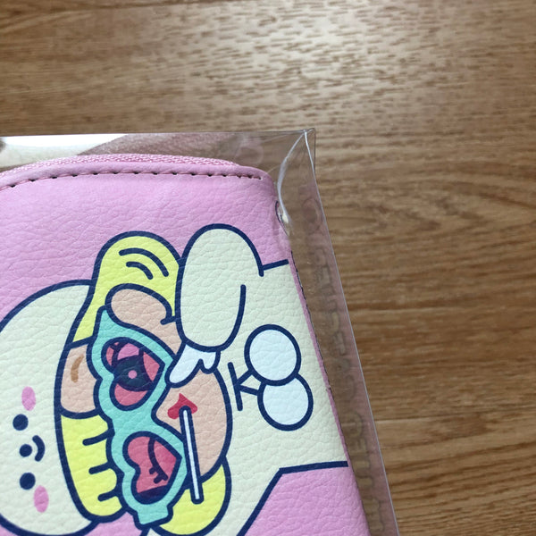 Cutie Girl [Hey Rabbit] Card Holder Pouch By Milkjoy