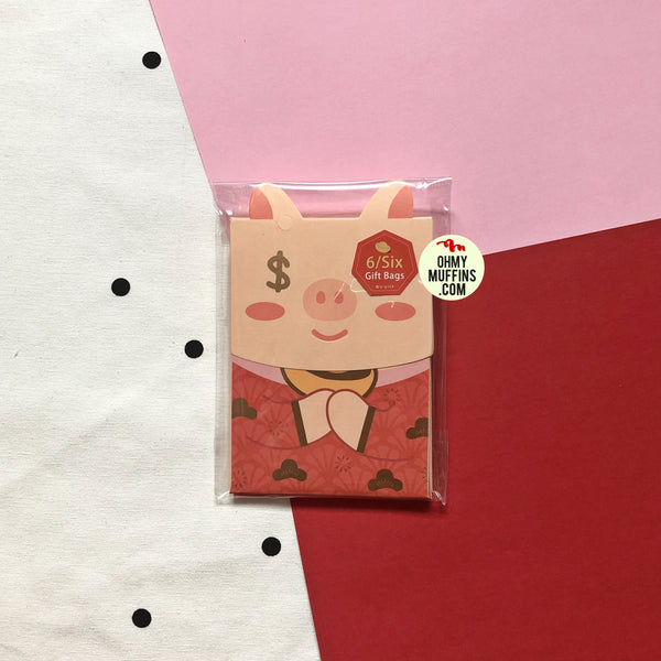 Cute Pig Fortune Pig Red Packets By U-Pick