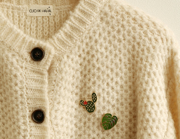 Daily Badge Cactus Pin By Dailylike
