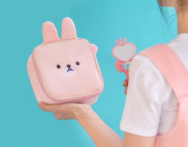 Animal Pink Square Pouch By Bentoy