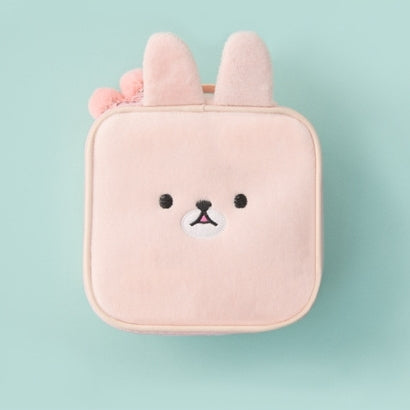 Animal Pink Square Pouch By Bentoy
