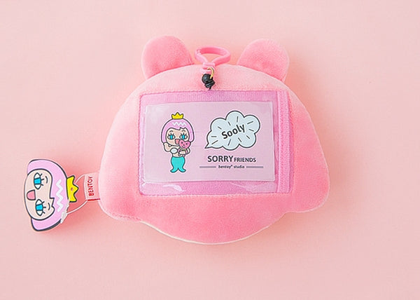 Sooly Sorry Friends Plush Card Holder By Bentoy