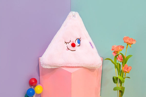 Red Nose [Pink] Triangle Pouch By Bentoy
