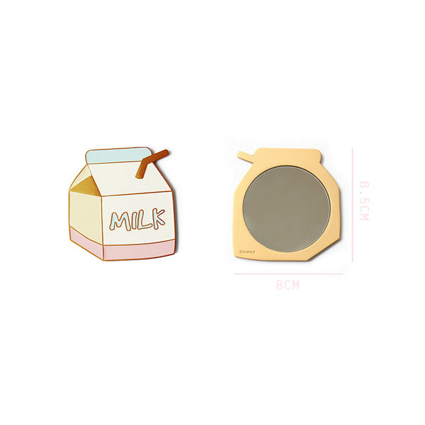 Pocket Mirror Milk By U-Pick